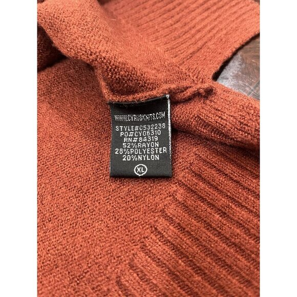 Cyrus Womens Sleeveless Tunic Sweater, XL - Picture 4 of 7